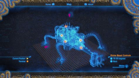 vah rudania divine beast map